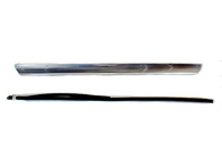 Side Sill Moulding + Rubber Seal. Porsche 911S/ 911L 1968 - 90155910552 - CB.022.008, 9387, 1686500406