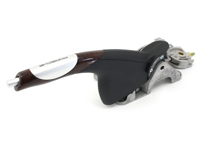 Handrem, Donker Esdoornhout / Zwart. Porsche 996 1998 >> rechtsgestuurd - 99642498029VRJ, 996424980298YR, 996424980218YR, 99642498021, 99642498029