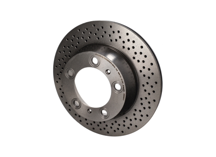 Brake disc rotor Rear. Porsche Boxster 987/981/982 / Cayman 987C/981C/982C - 9899811, 09.8998.11, 09899811, 98735240101, 98735240101BRE