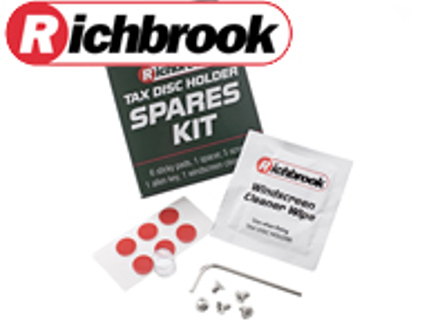 Richbrook Tax Disc Holder Spares kit