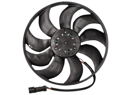 Ventilador de refrigeración del radiador 400W sin portador. Porsche 992.1 - 992959447H, 992959447D, 992959447B, 992959447 - 992 959 447 H