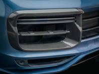 Radiator grille cover Carbon Fibre. Porsche 9YA Cayenne turbo - 9Y0807795041, 9Y0807796041 - EC-LR033-CBN Radiator grille cover Carbon Fibre. Porsche 9YA Cayenne turbo - 9Y0807795041, 9Y0807796041 - EC-LR033-CBN