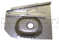 Battery box side, LEFT, with heater bubble. Porsche 356 T6 - 64450103306, PP141AL, P141A Battery box side, LEFT, with heater bubble. Porsche 356 T6 - 64450103306, PP141AL, P141A