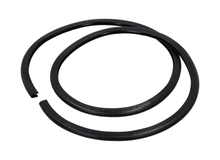 Piping door frame A-pillar 1700mm. Porsche 924 / 944 - 477867367A