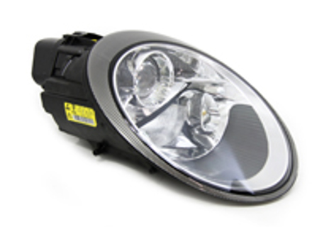 Lampada frontale alogena. Porsche 997.1 USA spec, LHD Cars - 99763116324, 99763116323, 99763116424, 99763116423