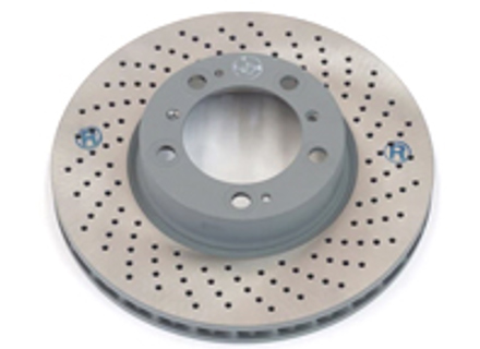 Remschijf Voorzijde. Porsche 996 / 997 / 986 / 987 (99635140501 / 99635140601) - 99635140500, 99635140600, 99635140501, 99635140601, 99635140502, 99635140602, 17071, 17072, 92100007, 92099907, 460.1525.20, 460.1526.20