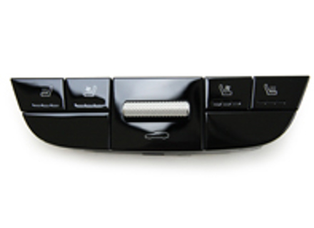 Operating unit for rear centre console. Porsche 971 Panamera - 971919709CKOV3, 971919709BSOV3, 971919709BFOV3