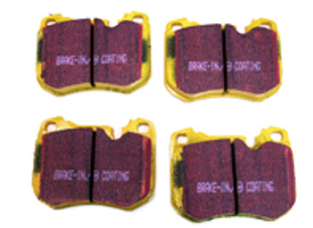 EBC YELLOW Brake Pads 'Fast Road' Front. Porsche 928 / 944 (OE Ref 94435195102) - 94435195102, 94435195103, 95135195104, 94435195104, 477698155, 92835194200, 92835195100 - DP4345R EBC YELLOW Brake Pads 'Fast Road' Front. Porsche 928 / 944 (OE Ref 94435195102) - 94435195102, 94435195103, 95135195104, 94435195104, 477698155, 92835194200, 92835195100 - DP4345R