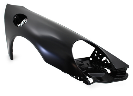 Front wing. Porsche 997 Turbo / 997 GT3 - 99750303202GRV, 99750303206GRV, 99750303100GRV, 99750303103GRV