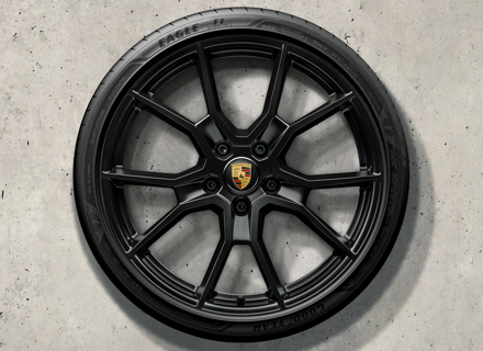 21' Taycan RS Spyder Design alloy wheels and summer tyres Original Porsche - 9J1073660N