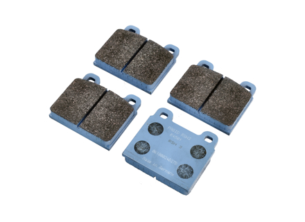 PAGID RHS Racing Brake Pads for Historic Cars E4501/T0475 (OE Part No 91135195002) - 91135195002, 91135195001, 91135195002, 91135195006, 91135195008 - E4501, T0475