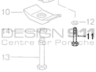 Gearbox Support Bearing Bracket Hexagon-Head Bolt Washer. Porsche 993 C4 / 993 C4S / 993 Turbo MANUAL - 90007507309 Gearbox Support Bearing Bracket Hexagon-Head Bolt Washer. Porsche 993 C4 / 993 C4S / 993 Turbo MANUAL - 90007507309
