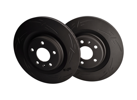 Disque de frein arrière Ø : 330 mm. Porsche Macan MK1 2.0L / 3.0L Essence / Diesel / GTS et MK2 (à partir de 2019), finition Black Coat Z, arrière. - 95B615601A, 95B615601G, 100.3358.53 - 100.3358.53