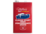 Millers Oil Classic Sport High Performance 20W-50 Engine oil for Porsche 356 / 914 / 911 2.0-2.7L - 8355GMS, 7911GCT Millers Oil Classic Sport High Performance 20W-50 Engine oil for Porsche 356 / 914 / 911 2.0-2.7L - 8355GMS, 7911GCT