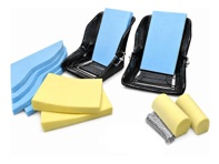 Coque de siège et kit mousse RSR, pour ceintures 3 points. Porsche 911 / 964 / 914 1965–94