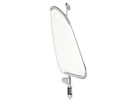 Vent window frame & glass. Porsche 356 pre A / 356 A to 1959 - 64454259300, 64454259100, 64454210500, 64454205500, 64454205300, 64454254300, 64454259200
