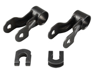 Fork and clamp set for front stabilizer bar. Porsche 356 A / B / C - 64441606, 64441061 - 1640550310 Fork and clamp set for front stabilizer bar. Porsche 356 A / B / C - 64441606, 64441061 - 1640550310