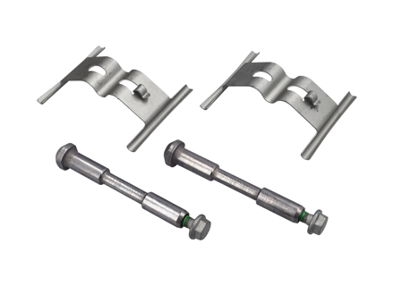 Brake pad pin kit, Front. Porsche 987 Boxster / 987 Cayman / 996 / 997 - 99635195930