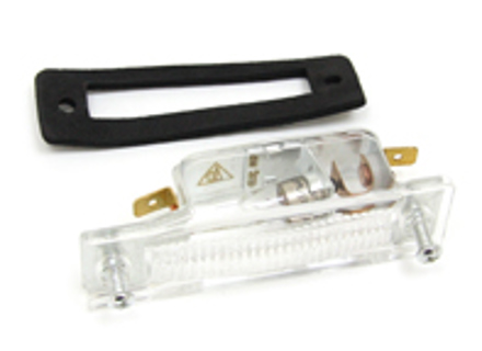 Glas für Kennzeichenbeleuchtung. Porsche 911F - PCG63160100