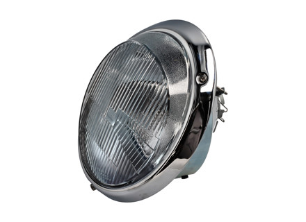 Headlamp chrome rim. Porsche 911 / 964 (non leveling type) LHD CARS - 91163111300, 911.631.113.00 - EP092824, 1695100100