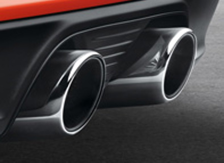 Tailpipes for the sports exhaust system. Porsche 911 (991.2) 2017>> - 99104420024