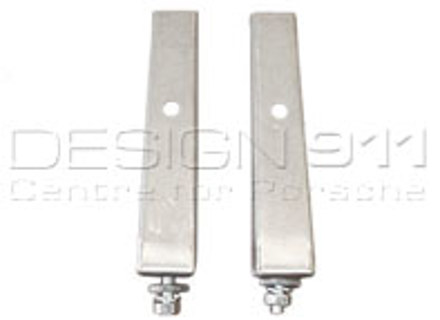 Front bumper license plate brackets. Porsche 356 1950-59 - P125D, PP125D, 64472352100