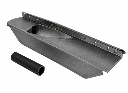 Cover plate windscreen post frame. Porsche 356A Speedster - 64450202540, 64450202640 - PP160UL, P160UL, PP160UR, P160UR