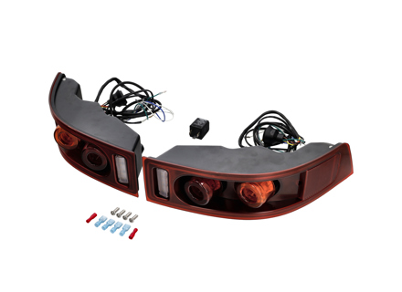 Rennline LED-achterlicht. Porsche 911 / 912 / 930 - 90163194200, 90163194100, 90163140404, 91163193900, 91163194000, 90163140431 - EL15.26, EL15.25