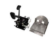 Balance beam brake pedal assembly RSR style LHD. Porsche 911 / 914