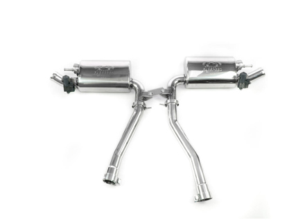 Fabspeed Valvetronic Exhaust System. Porsche 958.2 Cayenne Turbo / Turbo S  2015-2018 - FS.POR.9582T.VES, 95811191210, 95811191020, 95811191021, 95811191022, 95811191023 - FS.POR.9582T.VES