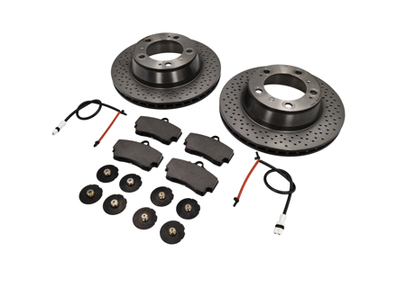 Pack Plaquettes de Frein et Disque de Frein BREMBO Porsche Boxster S - 98635240301BRE, 98635240301, 07B31514, 98661236501, 99635208600, 99635208602, 98735240300, 98735240301, 99635293903, 21792, 98661236500, 96435209600