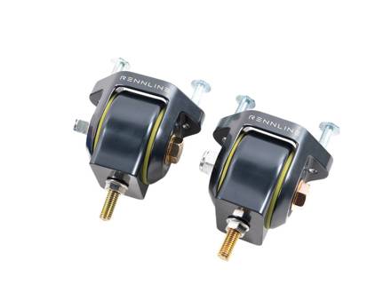 Tuneable engine mounts by Rennline. Porsche 924S / 944 / 968 - 95137504204, 94437504202, 94437504204, 95137504205 - M156