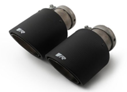 Exhaust tail pipes Porsche 718 Boxster and Cayman 2016 onwards - 686016 0500LR, 6860160500LR, 002670CSR, 0026 70CSR