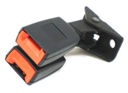 Rear seat belt buckle. Porsche 957 Cayenne - 95580305511HCP, 95580305510HCP, 95580305500HCP, 95580305411HCP, 95580305410HCP, 95580305400HCP