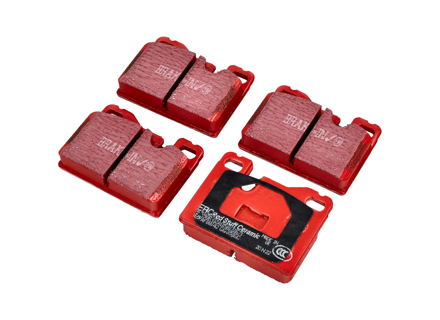 EBC rote Bremsbeläge hinten für Porsche 924 / 924S / 928 / 944 - 94435295102, 92835295102 - DP3346C