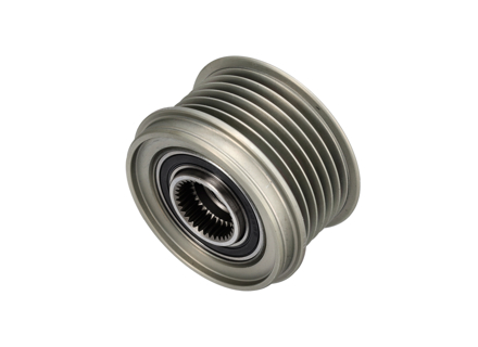 Alternator belt pulley. Porsche Boxster 987 / Cayman 987C / 997 - 99760315400, 99660315250, 99660315156, 99760315401 - GA767.00, GA76700, 588074, 535002510, F-233525.XX, F-583944, F00M147735, F00M991105, F00M991305, 0399660094
