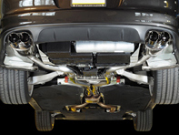 Ligne d'échappement AWE Touring edition avec embouts Silver pour Porsche 970 Panamera S/4S - 3010-42026, 3010