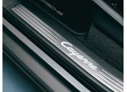 侧门槛饰板 不锈钢，发光。保时捷卡宴 955 / 卡宴 957 - 95504480000 - 95504480000