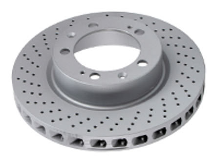 Brake disc rotor, Front. Standard Coat Z. Porsche 993 C2 / C4 (OE Part No 99335104301 / 99335104401) - 460.1520.20, 460.1521.20, 99335104301, 99335104401 - 460.1520.20, 460.1521.20