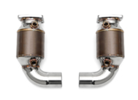 Exhaust Sport Catalytic Converters. Porsche 991 Turbo / Turbo S - 99711300930, 997113009AX, 99711301030, 997113010AX