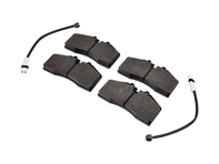 FRONT Brake pads and sensors kit. Porsche 928 S4 1987-88 Textar - 92861231502, 92861231504, 99335193901, 99335193905 FRONT Brake pads and sensors kit. Porsche 928 S4 1987-88 Textar - 92861231502, 92861231504, 99335193901, 99335193905
