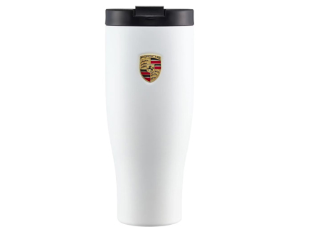 Porsche XL thermos cup, 900ml - in White - WAP0502000PTHB