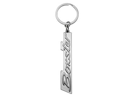 Porsche Key Ring With Boxster Lettering, Silver. - WAP0500360SBOX
