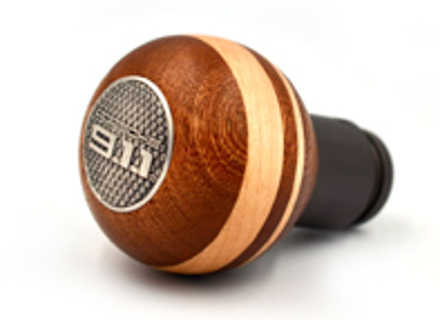Mahogany and maple wood gearshift knob. Porsche 964 / 993 / 996 / 997 - 99342407500/2, 99642407500, 96442407505, 96442407502, 99642407501, 99742407500, 99742407501