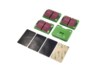Plaquettes de frein avant EBC GREEN. Porsche 924 76-85 - 477698151A, 477698151B, 92835295102 - DP2220