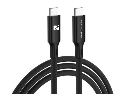 Braided USB Charging Cable 1m Long. - PM106 ACS, PM106 AC90, PM106 CCS, PM106 CC90
