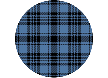 SOLM (RS) polyviscose tartan stof, inspiratie: Porsche RS/RSR *SAMPLE*