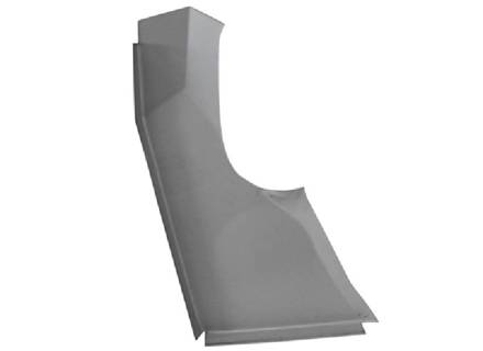 Verstärkungsplatte. Porsche 356A / 356B - 64450121100, 64450121200, 64450121100GRV, 64450121200GRV - PP106IR, P106IR, PP106IL, P106IL