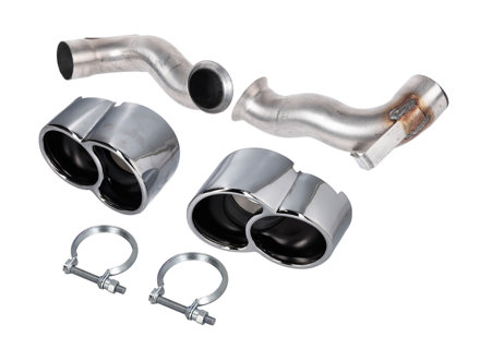 保时捷 996 Turbo 后保险杠排气尾管改装 - 99611135102, 99611135202, 99611110800, 3606409601, 99611135103, 99611135203