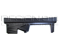 Cubierta de plástico del panel frontal. Porsche 993 - 9935550850001C, 9935550850101C, 99355508500